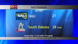 NAZ Today Sports, September 22, 2014 -- NAU Football vs. South Dakota