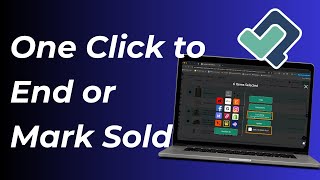 Unlimited Whatnot Listing Management in Every Plan — One Click to End or Mark Sold