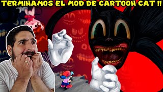 TERMINAMOS EL MOD DE CARTOON CAT !! - Cartoon Cat V2 FNF con Pepe el Mago (#3)