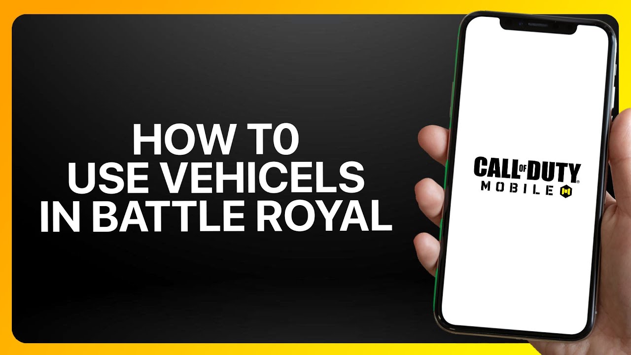 Как использовать технику в режиме «Королевская битва» в Call of Duty Mobile 2025! Обучающее видео