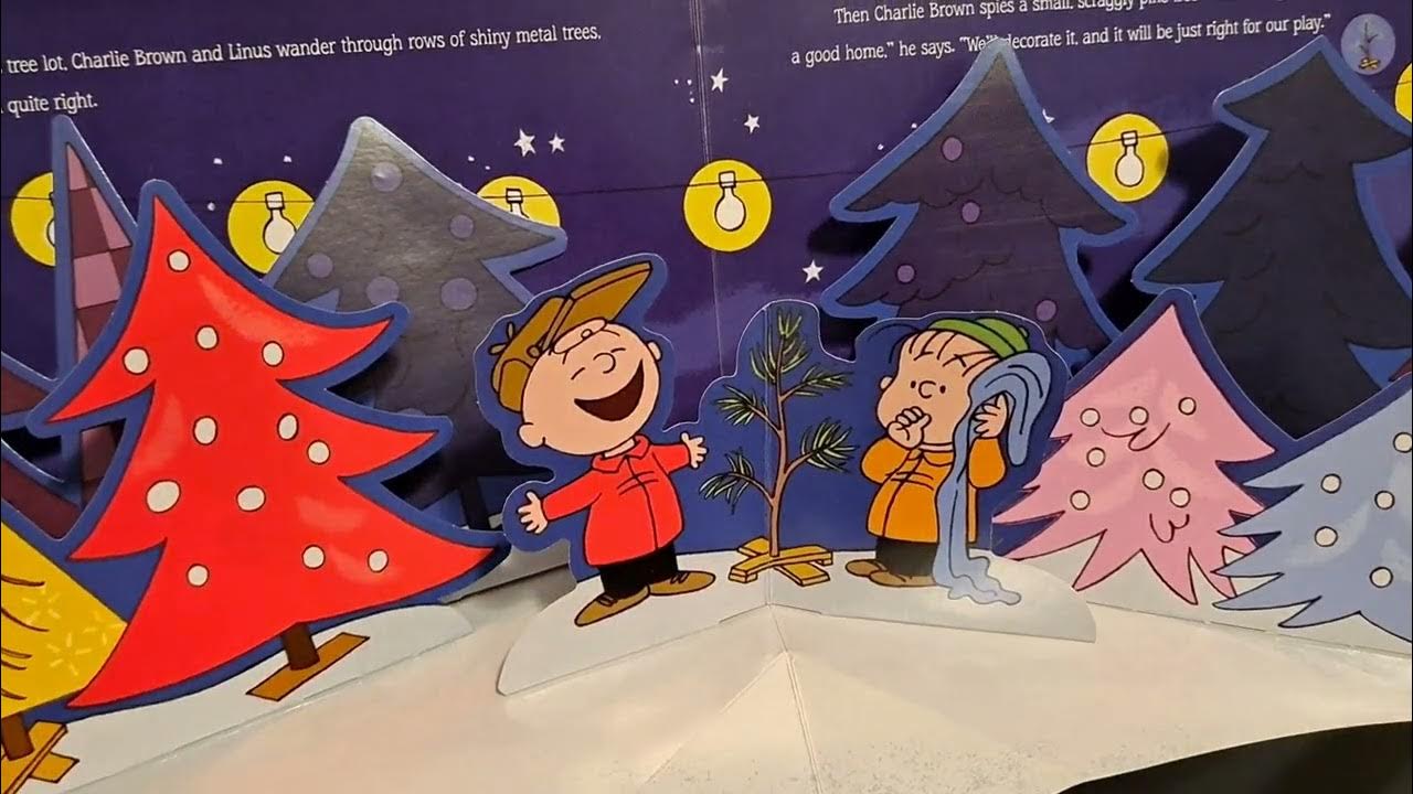 Peanuts A Charlie Brown Christmas Tree by Charles Schultz YouTube