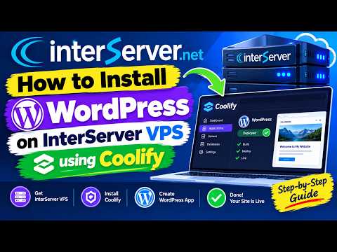 How to Install WordPress on InterServer VPS using Coolify