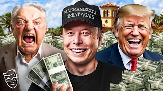 Elon Musk Declares Himself 'Soros of the Right' | Behind the Scenes with Trump at Mar-a-Lago