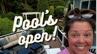 Getting Ready to Open the Pool