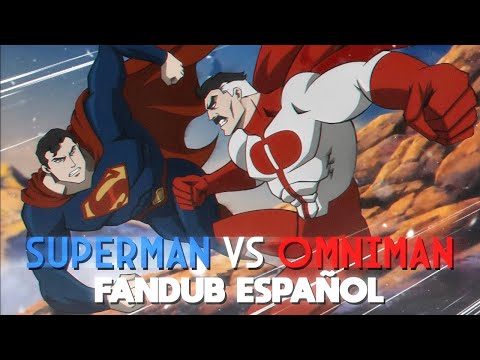 SUPERMAN VS OMNIMAN - Invencible/Superman Animación | Fandub Español