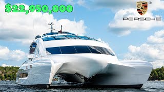 The Porsche Designed Royal Falcon One Superyacht
