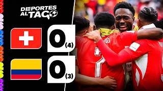 ✅ SUIZA dejó AFUERA a COLOMBIA en los PENALES y jugará los CUARTOS DE FINAL ante ARGENTINA
