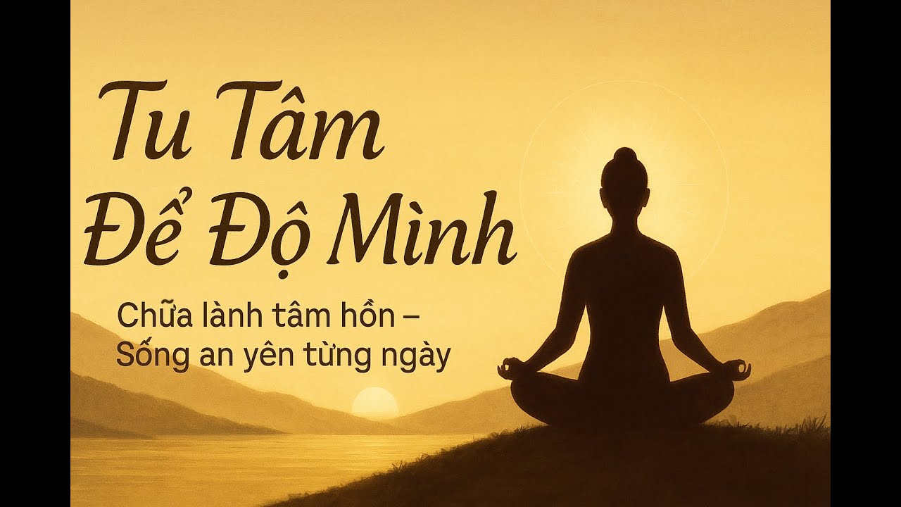 Chữa Lành Tâm Hồn Tu Tâm Để Độ Mình Và Sống An Yên - YouTube