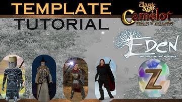 How to Build a Template using Zenkcraft in DAoC Eden S2 2024