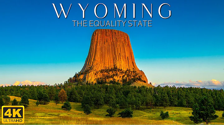 Beautiful Wyoming 4K • Peaceful Relaxation Film with Soothing Music