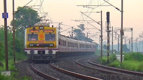 Bardhaman - Howrah Chord Line ICf AC 3 Phase Medha Local Most usable Train Eastern Railways