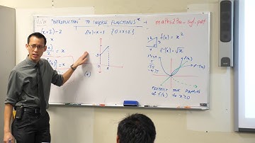 Intro to Inverse Functions (4 of 4: Worked example)