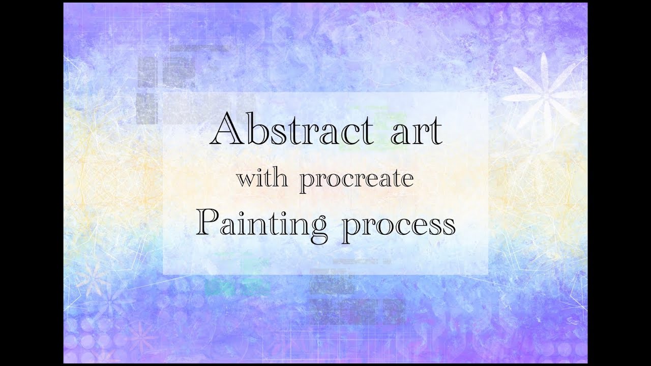 procreate abstract art procreate abstract art