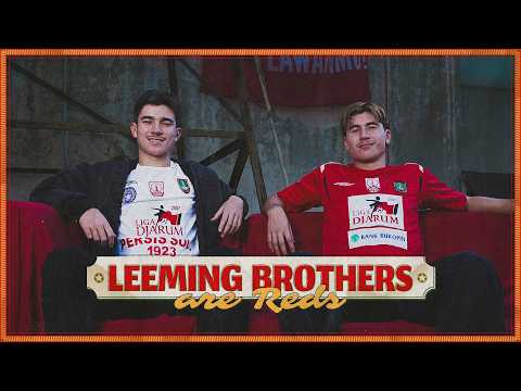 Leeming Brothers are Reds! 🔴