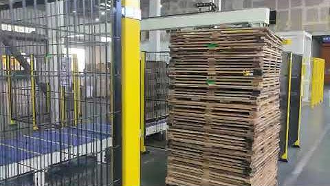 TAEMS ROBOT PALLETIZER FOR RDC LINE (HIGH SPEED)#machine #machinery #automation #robot