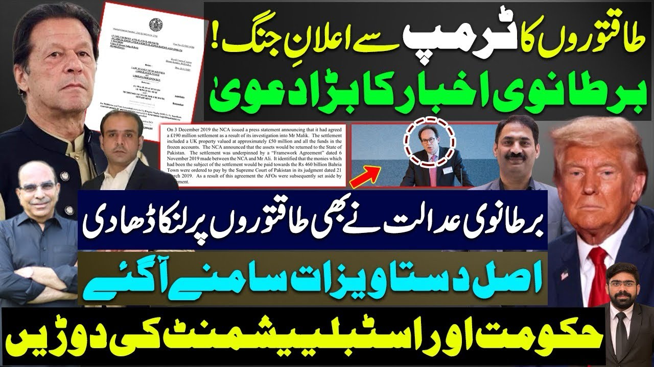 Imran Khan vs. Trump: Shocking Revelations Rock the Establishment! | Rizeen Hayder Mazhar