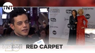 Rami Malek: Red Carpet Interview | 25th Annual SAG Awards | TNT