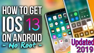 How to make Android mobile look like iPhone iOS 13! Install ios13 launcher any Android device. screenshot 5