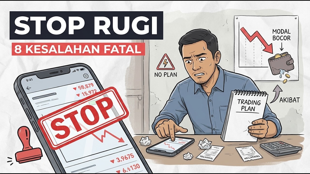 8 Kesalahan Fatal Trader Saham yang Sering Diabaikan
