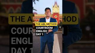 THE ABL METHOD - Courtroom English Day 1 #shortsfeed #shortsvideo #shorts #legalenglish