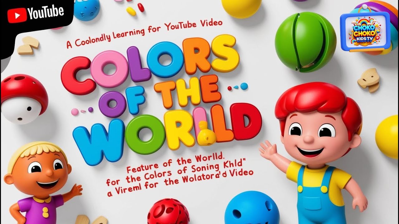 🌈 Colors of the World | Fun Learning Songs for Kids | Nursery Rhymes ...