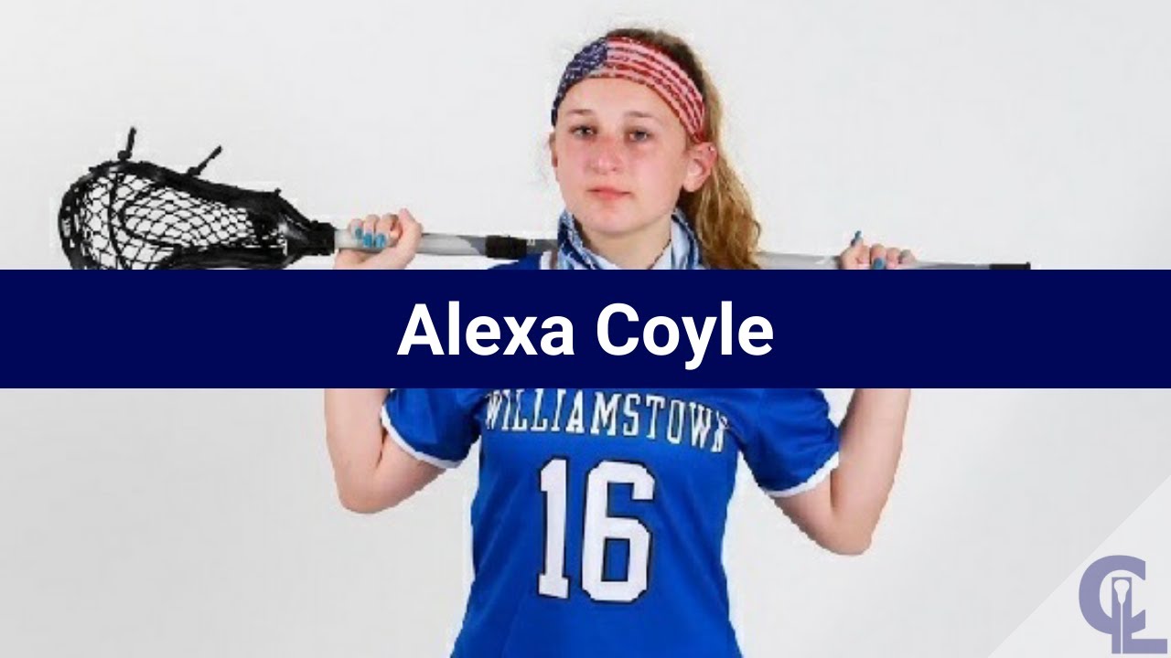 Alexa Coyle Lacrosse Highlights NJ 2024 Att. Mid YouTube