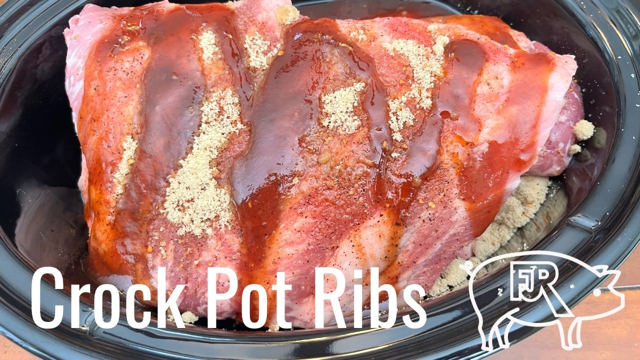 Slow Cooking Crock Pot BBQ Ribs
