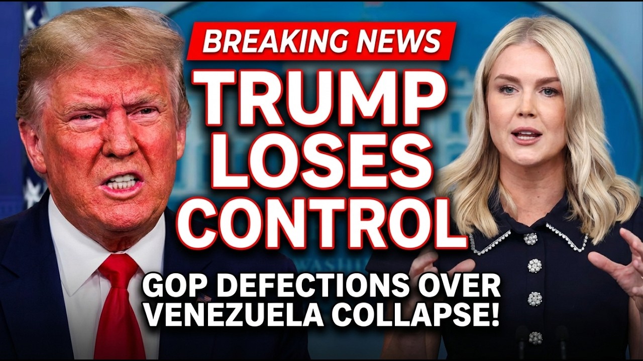 GOP Defections Trigger CONTROL COLLAPSE Over Trump’s Venezuela Actions