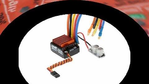 Skyrc 3250kv szenzoros Brushless szett 60 Amper szabályzóval  és program kártyával