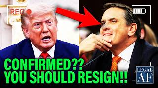 Blanche SQUIRMS as Former Fed Judges and DOJ Officials DEMAND his RESIGNATION not his CONFIRMATION!!