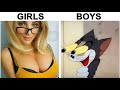 BOYS VS GIRLS MEMES