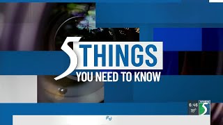Monday, Dec. 15, 2025: 5 things you need to know