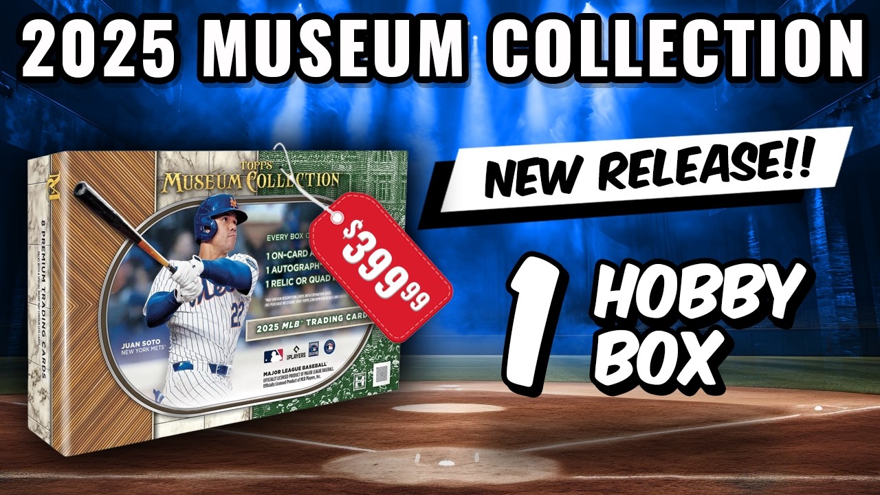 AMAZING 1/1 AUTO!!🚨NEW RELEASE🚨 2025 TOPPS MUSEUM COLLECTION HOBBY BOX