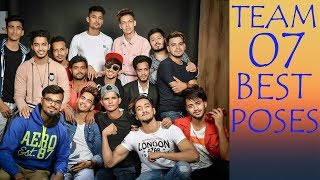 Tiktok Star Team 07 Mr.faisu Hasnain Khan Adnaan Shaikh Best Photo Poses