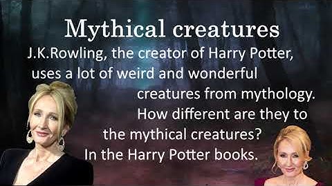 Excel 5 grade Module 5a Mythical creatures