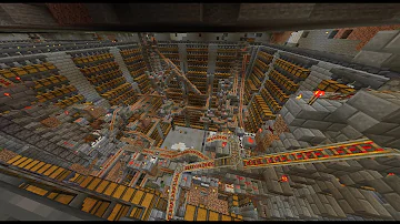 マイクラ自動巨大倉庫作り方統合版
