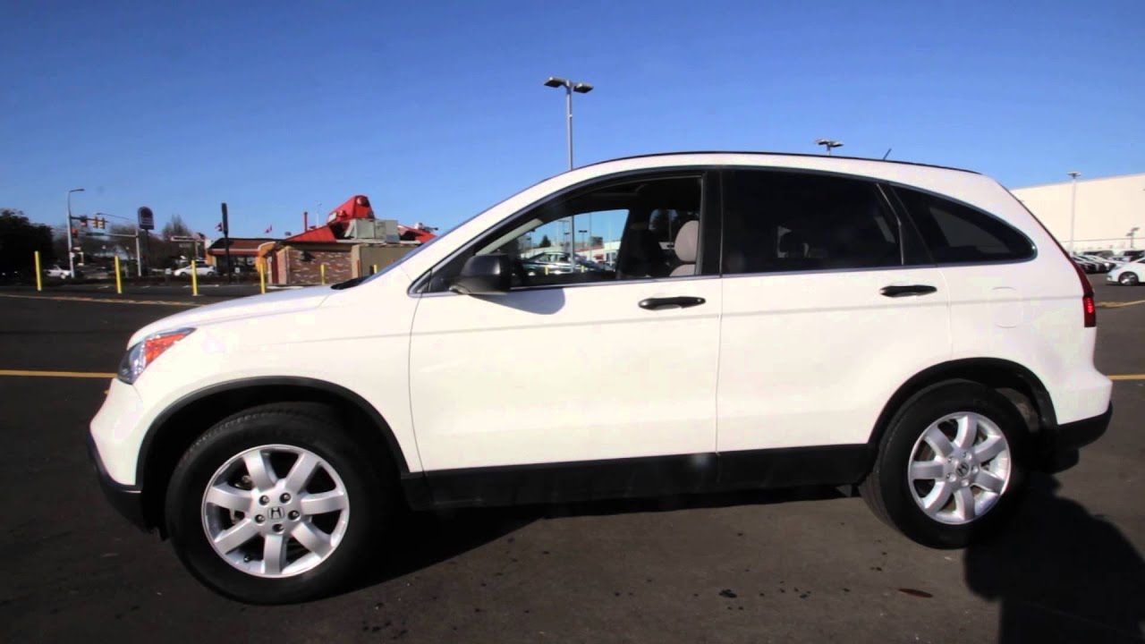 2008 Honda CR-V EX | White | 8L000331 | Seattle | Renton - YouTube