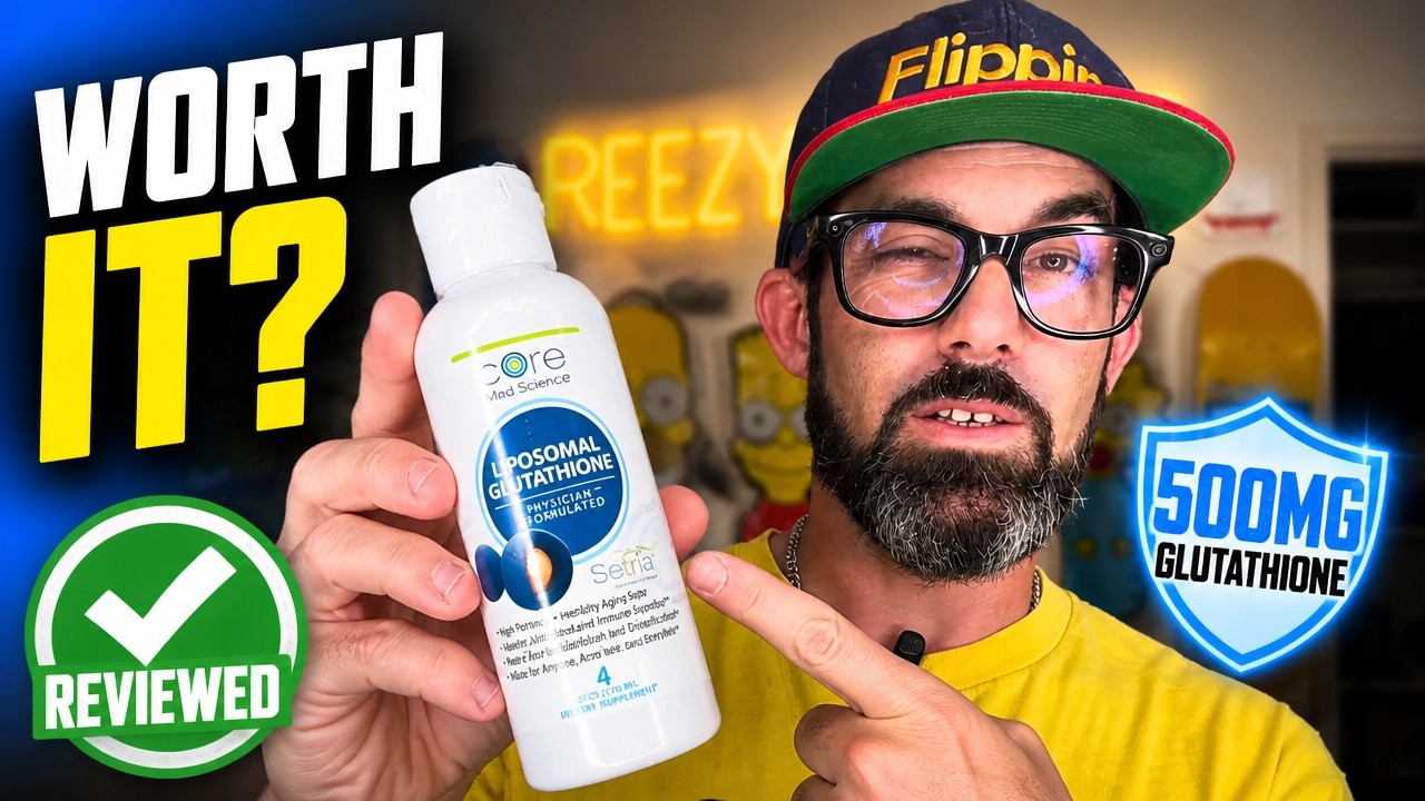 Watch This Before Buying Core Med Science Liposomal Glutathione Supplement  - YouTube