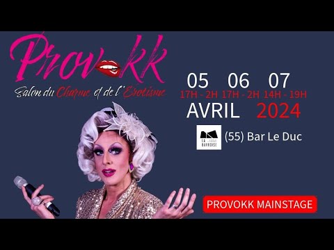 Salon Provokk — Bar-le-Duc — Lady Maxx drag queen