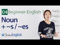 English Grammar: Singular + Plural Nouns