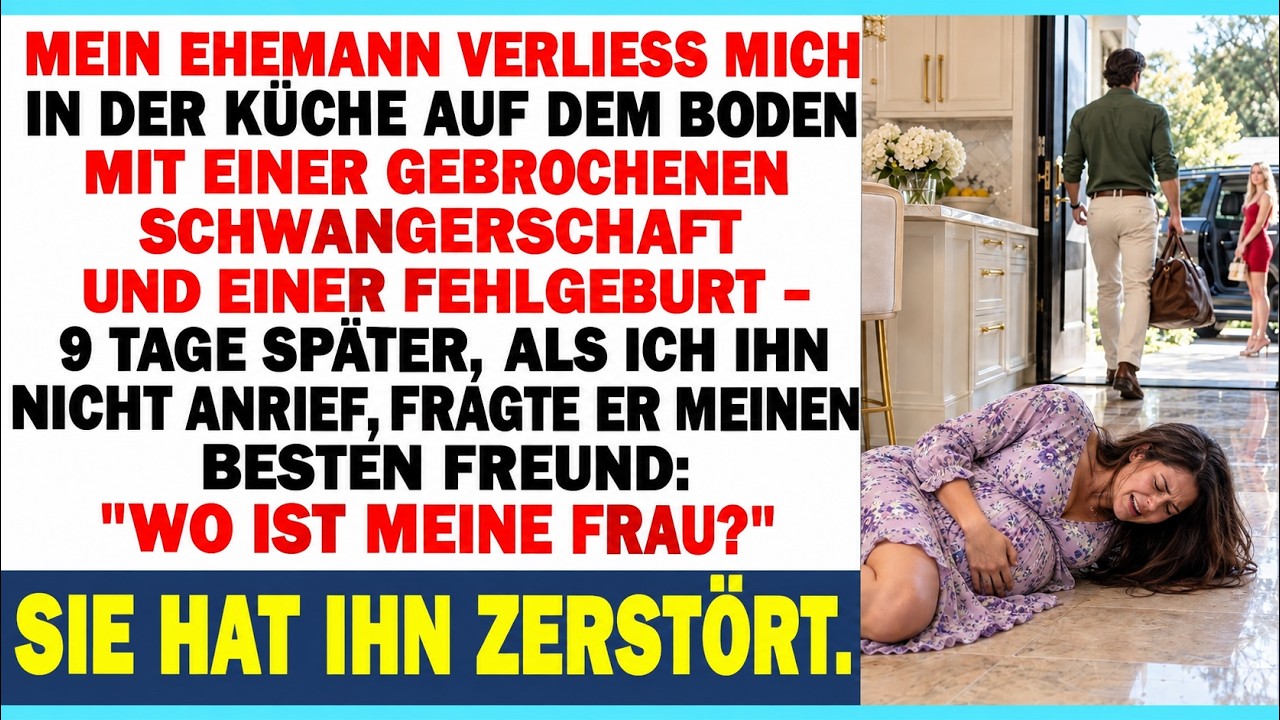 Mein Mann ließ mich für seine Geliebte sterben. 9 Tage später fragt er meine beste Freundin …