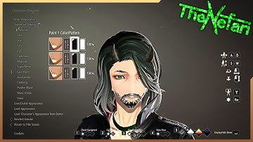 Character Creation with Custom Beard - Code Vein Let