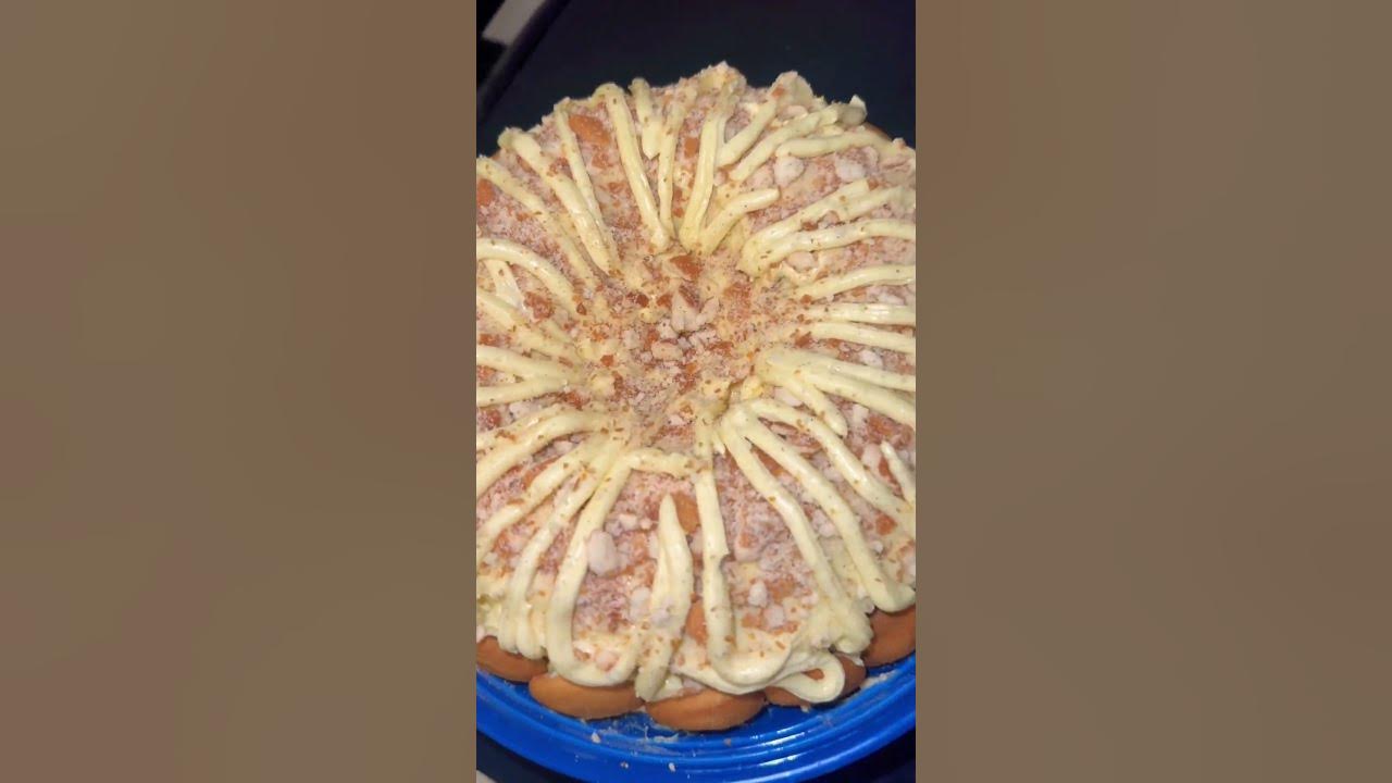 Banana Pudding Pound Cake 10/10‼️ ps: i’m not a professional when it comes to presentation🤣 #shorts
