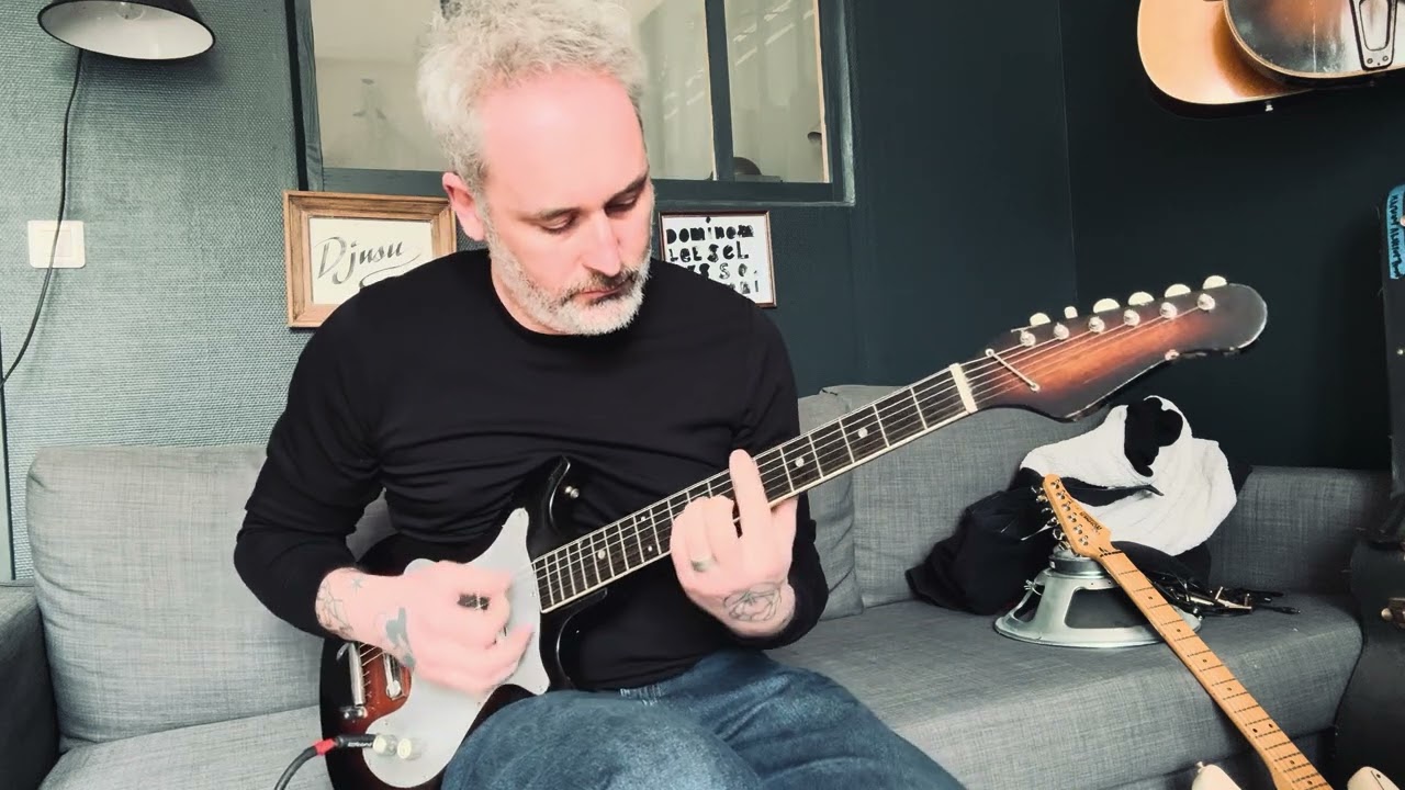 1960s Teisco weird Guitar 