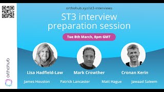 ST3 interview: preparation session – webinar for orthopaedic trainees – orthohub