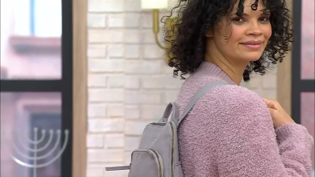 American leather co cleveland leather backpack on qvc youtube