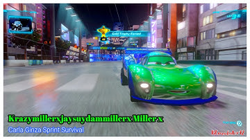 Cars 2 De Videogame | Carla Veloso - Overlevingsmodus | Ginza Sprint