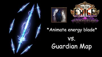 [3.27] Animate Weapon of Self Reflection + Energy Blade vs. Guardian Map