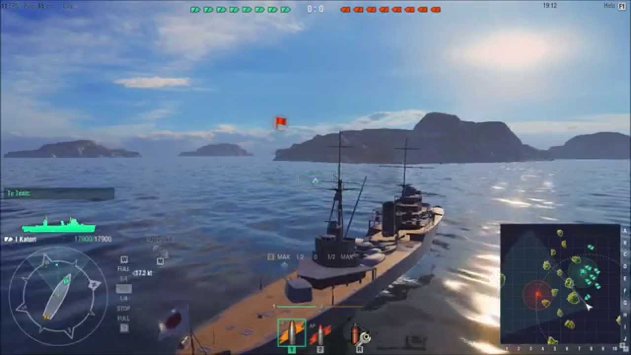 World of Warships CBT: Katori