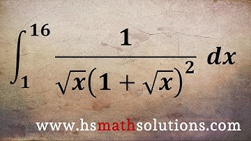 Definite Integral with Change of Variables, U-Substitution (Example)